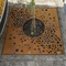 Лазер отрезал сад гриля дерева стального ландшафта Corten квадратный декоративный